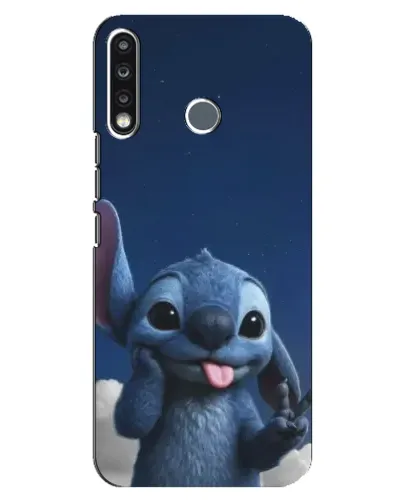 Чехол для TECNO Camon 12 CC7 с картинкой «Стич в облаках» Чехол для TECNO Camon 12 CC7 с картинкой «Стич в облаках»