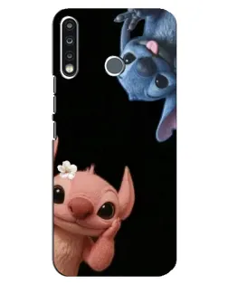 Чехол для TECNO Camon 12 CC7 с картинкой «Фиолетовый туман роз»