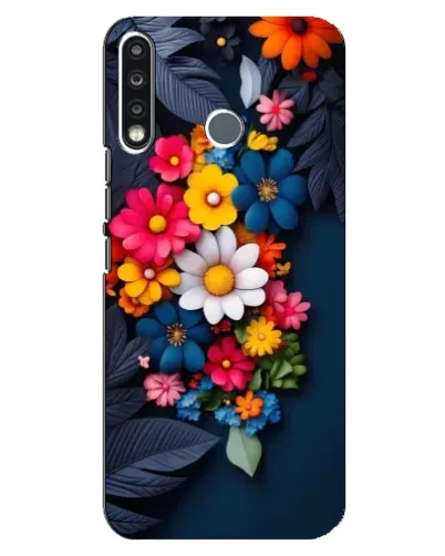 Чехол для TECNO Camon 12 CC7 с картинкой «Цветочная феерия» Чехол для TECNO Camon 12 CC7 с картинкой «Цветочная феерия»