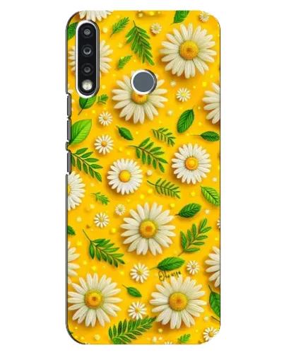 Чехол для TECNO Camon 12 CC7 с картинкой «Ромашковое солнце» Чехол для TECNO Camon 12 CC7 с картинкой «Ромашковое солнце»