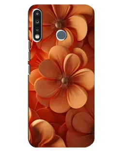 Чохол для TECNO Camon 12 CC7 з картинкою «Помаранчева макро квітка» Чохол для TECNO Camon 12 CC7 з картинкою «Помаранчева макро квітка»