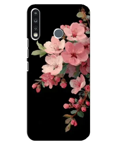 Чехол для TECNO Camon 12 CC7 с картинкой «Розовая ветка сакуры» Чехол для TECNO Camon 12 CC7 с картинкой «Розовая ветка сакуры»