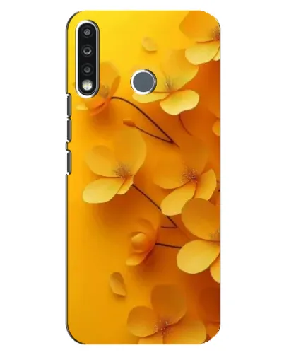 Чехол для TECNO Camon 12 CC7 с картинкой «Золотые лепестки» Чехол для TECNO Camon 12 CC7 с картинкой «Золотые лепестки»