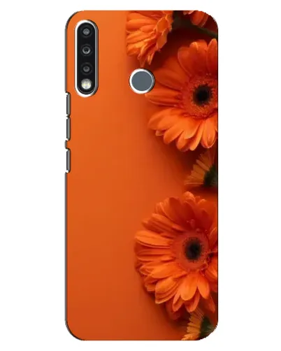 Чехол для TECNO Camon 12 CC7 с картинкой «Оранжевые герберы» Чехол для TECNO Camon 12 CC7 с картинкой «Оранжевые герберы»
