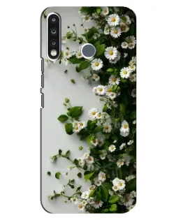 Чохол для TECNO Camon 12 CC7 з картинкою «Гілка дрібних білих квітів» Чохол для TECNO Camon 12 CC7 з картинкою «Гілка дрібних білих квітів»