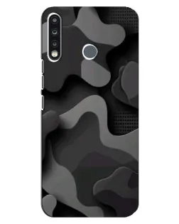 Чохол для TECNO Camon 12 CC7 з картинкою «Темний абстрактний камуфляж» Чохол для TECNO Camon 12 CC7 з картинкою «Темний абстрактний камуфляж»