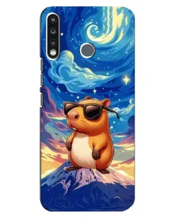 Чехол для TECNO Camon 12 CC7 с картинкой «Капибара Ван Гога»