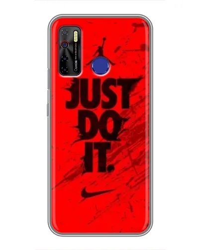 Чехол для TECNO Camon 15 Air с картинкой «Nike Just Do It»