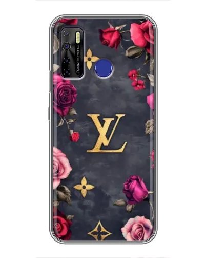 Чехол для TECNO Camon 15 Air с картинкой «Цветочный Louis Vuitton» Чехол для TECNO Camon 15 Air с картинкой «Цветочный Louis Vuitton»