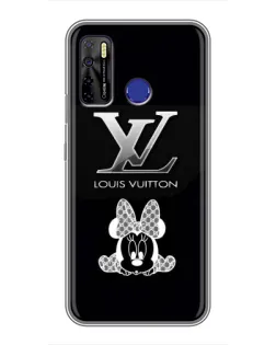 Чехол для TECNO Camon 15 Air с картинкой «LV и Минни Маус»