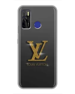 Чехол для TECNO Camon 15 Air с картинкой «Градиент Louis Vuitton»