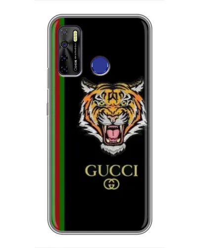 Чехол для TECNO Camon 15 Air с картинкой «Тигр Gucci»