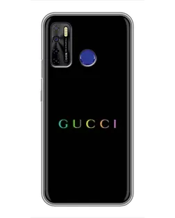 Чехол для TECNO Camon 15 Air с картинкой «Gucci — неоновый минимализм» Чехол для TECNO Camon 15 Air с картинкой «Gucci — неоновый минимализм»