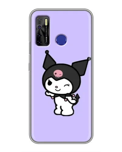 Чехол для TECNO Camon 15 Air с картинкой «Классическая Kuromi» Чехол для TECNO Camon 15 Air с картинкой «Классическая Kuromi»