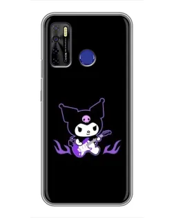 Чехол для TECNO Camon 15 Air с картинкой «Электрическая Kuromi»