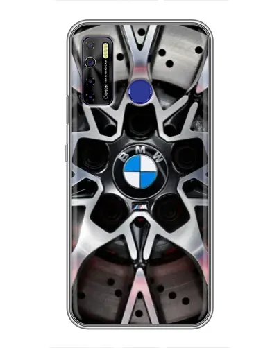 Чехол для TECNO Camon 15 Air с картинкой «BMW — деталь диска»