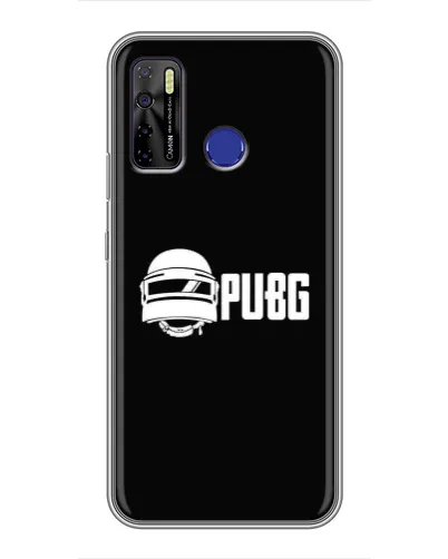Чехол для TECNO Camon 15 Air с картинкой «PUBG — классический лого» Чехол для TECNO Camon 15 Air с картинкой «PUBG — классический лого»