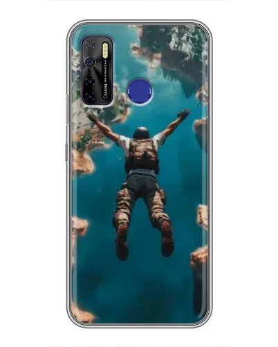 Чехол для TECNO Camon 15 Air с картинкой «PUBG — свободное падение» Чехол для TECNO Camon 15 Air с картинкой «PUBG — свободное падение»