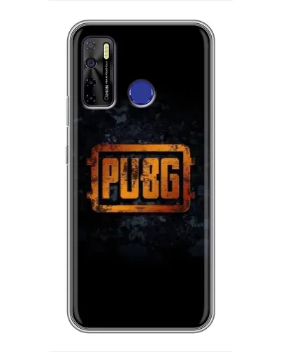 Чехол для TECNO Camon 15 Air с картинкой «PUBG — золотой логотип» Чехол для TECNO Camon 15 Air с картинкой «PUBG — золотой логотип»