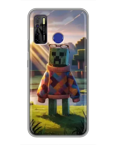 Чохол для TECNO Camon 15 Air з картинкою «Кріпер у светрі»