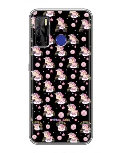 Чехол для TECNO Camon 15 Air с картинкой «Magic Unicorn паттерн»