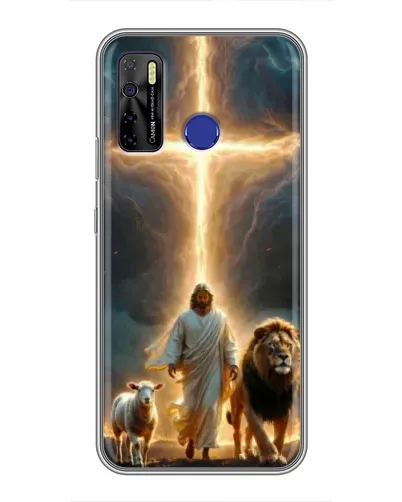 Чохол для TECNO Camon 15 Air з картинкою «Лев Юди та Світло»