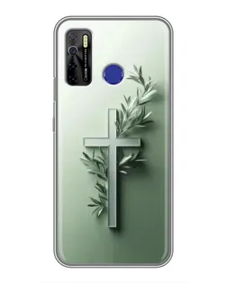 Чохол для TECNO Camon 15 Air з картинкою «Оливкова гілка»