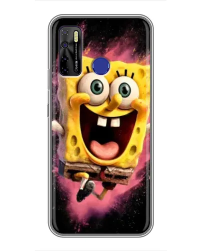 Чохол для TECNO Camon 15 Air з картинкою «Вибуховий Спанч Боб» Чохол для TECNO Camon 15 Air з картинкою «Вибуховий Спанч Боб»