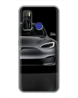 Чохол для TECNO Camon 15 Air з картинкою «Tesla Model S Look»