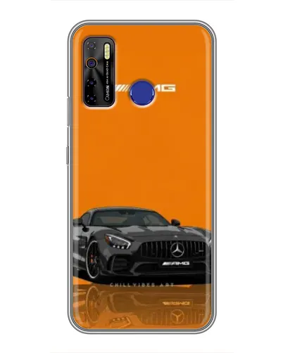 Чехол для TECNO Camon 15 Air с картинкой «Оранжевый Mercedes AMG» Чехол для TECNO Camon 15 Air с картинкой «Оранжевый Mercedes AMG»