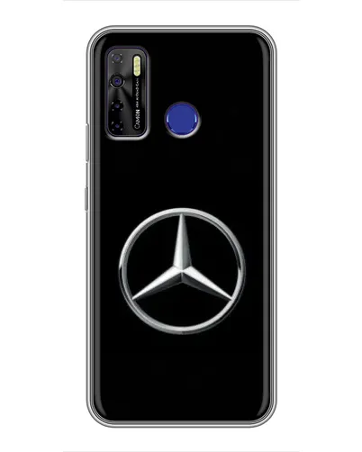 Чехол для TECNO Camon 15 Air с картинкой «Mercedes классический лого» Чехол для TECNO Camon 15 Air с картинкой «Mercedes классический лого»
