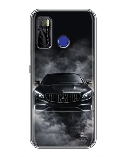 Чехол для TECNO Camon 15 Air с картинкой «Mercedes в дыму» Чехол для TECNO Camon 15 Air с картинкой «Mercedes в дыму»