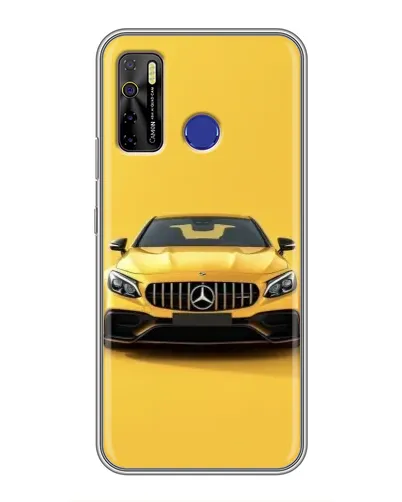 Чехол для TECNO Camon 15 Air с картинкой «Желтый Mercedes GT» Чехол для TECNO Camon 15 Air с картинкой «Желтый Mercedes GT»