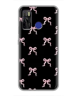 Чохол для TECNO Camon 15 Air з картинкою «Бант-квітка»