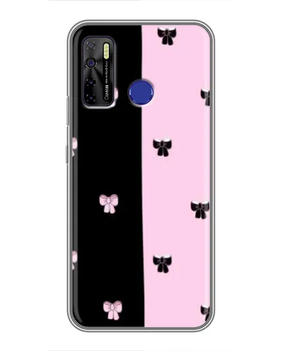 Чохол для TECNO Camon 15 Air з картинкою «Контрастні банти»
