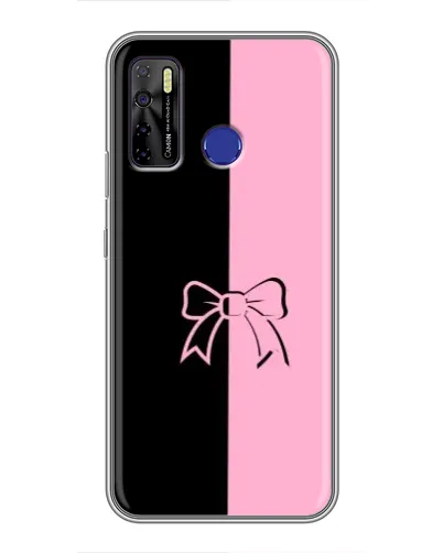 Чохол для TECNO Camon 15 Air з картинкою «Половинки банту»