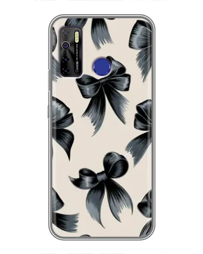 Чохол для TECNO Camon 15 Air з картинкою «Банти Coquette»