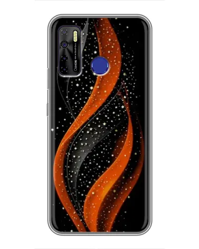 Чохол для TECNO Camon 15 Air з картинкою «Вогняна зоряна хвиля»