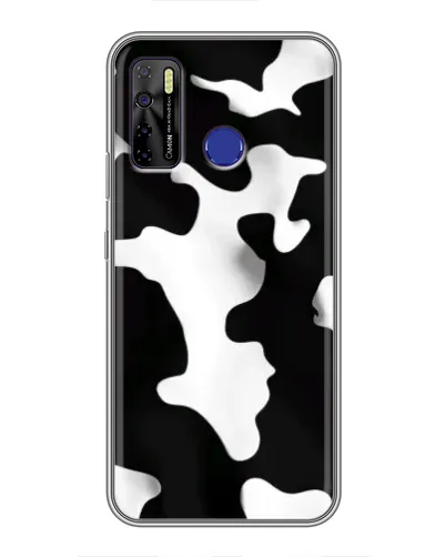 Чохол для TECNO Camon 15 Air з картинкою «Чорно-біла пляма»