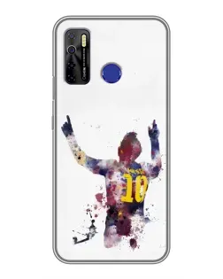 Чехол для TECNO Camon 15 Air с картинкой «Акварельный Месси Барселона» Чехол для TECNO Camon 15 Air с картинкой «Акварельный Месси Барселона»