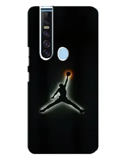 Чехол для TECNO Camon 15 Pro с картинкой «Jordan Gradient Logo»