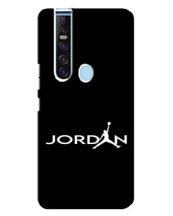 Чехол для TECNO Camon 15 Pro с картинкой «Jordan White Logo»
