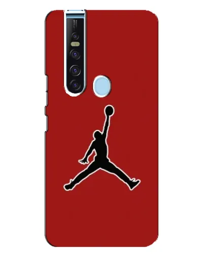 Чехол для TECNO Camon 15 Pro с картинкой «Jordan Red Back»