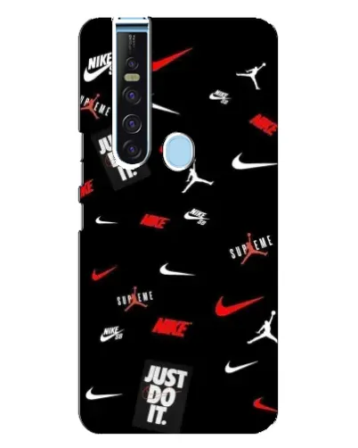 Чехол для TECNO Camon 15 Pro с картинкой «Nike Mix Pattern»