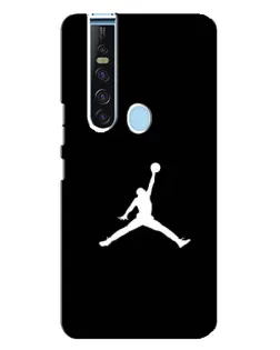Чехол для TECNO Camon 15 Pro с картинкой «Jordan Silhouette»
