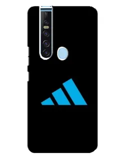 Чехол для TECNO Camon 15 Pro с картинкой «Adidas Cyan Logo»