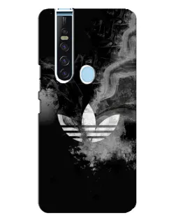 Чехол для TECNO Camon 15 Pro с картинкой «Абстрактный дым Adidas»