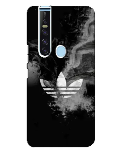 Чехол для TECNO Camon 15 Pro с картинкой «Абстрактный дым Adidas»