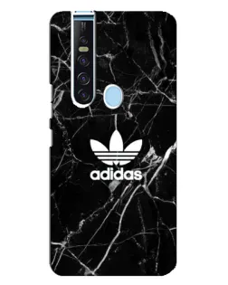 Чехол для TECNO Camon 15 Pro с картинкой «Белый мрамор Adidas»