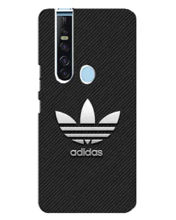 Чехол для TECNO Camon 15 Pro с картинкой «Adidas Карбоновая текстура»